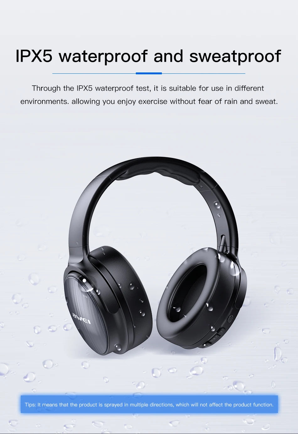 ANC Noise Canceling Wireless Bluetooth Headphones