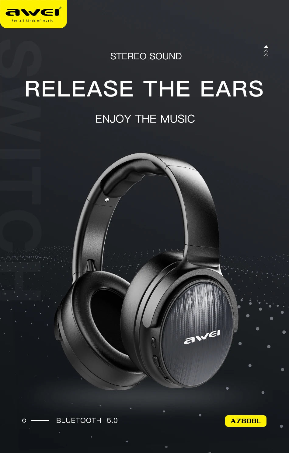 ANC Noise Canceling Wireless Bluetooth Headphones