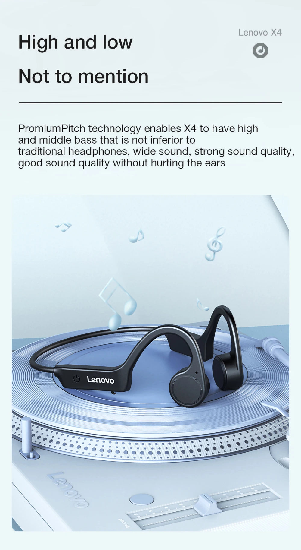 Bone Conduction Bluetooth Headphone