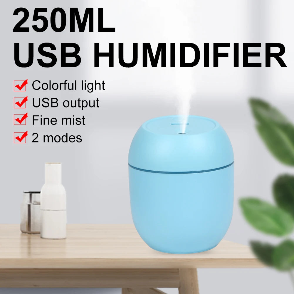 Desktop Humidifier With Colorful Ambient