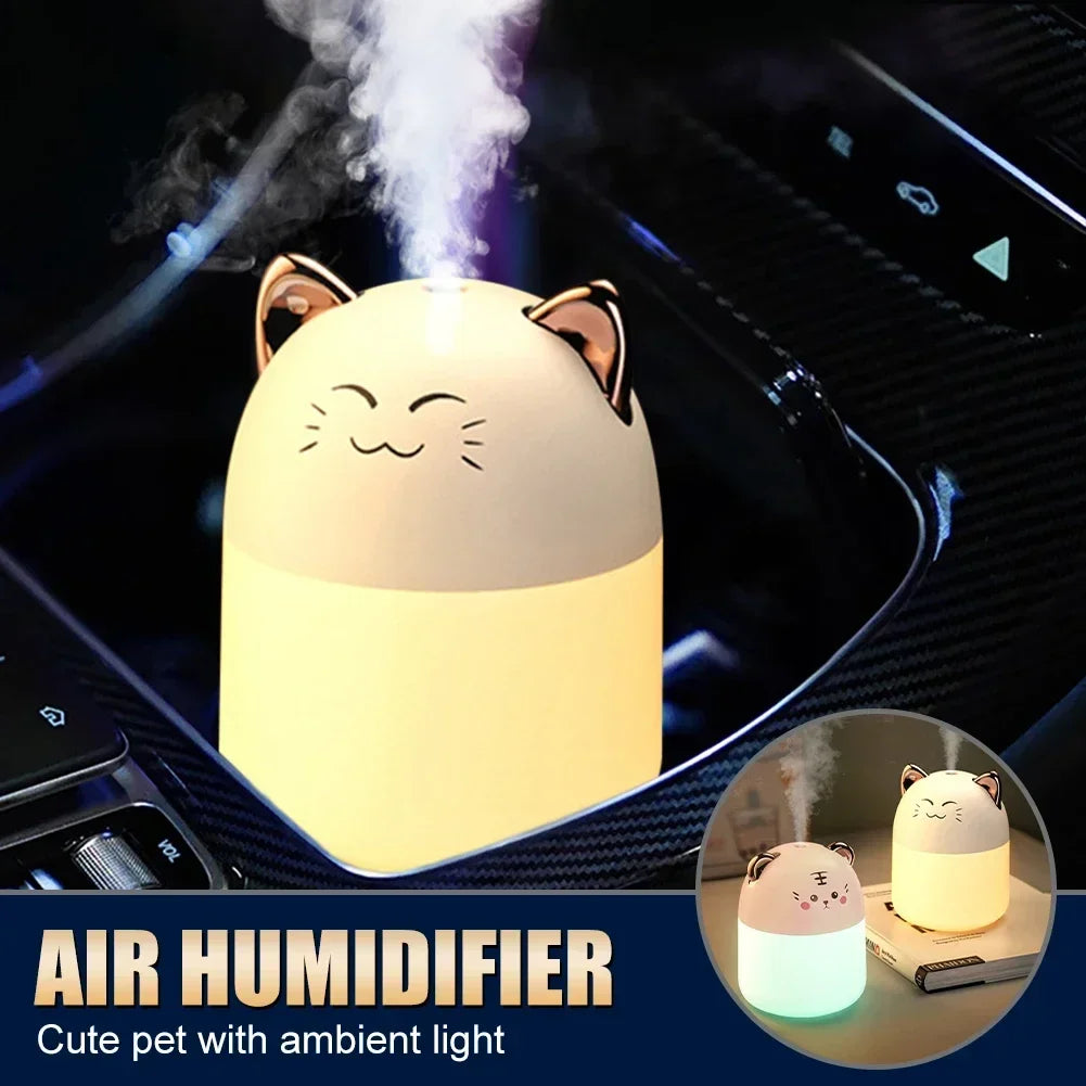 Desktop Humidifier With Colorful Ambient