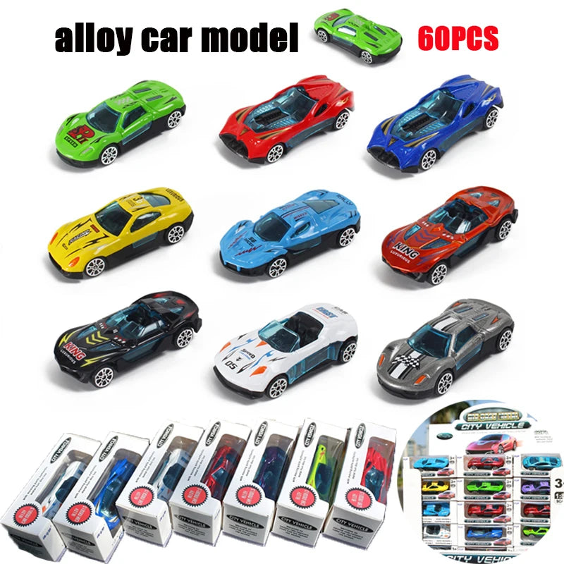 36pcsAlloy Car Model Diecast Toy