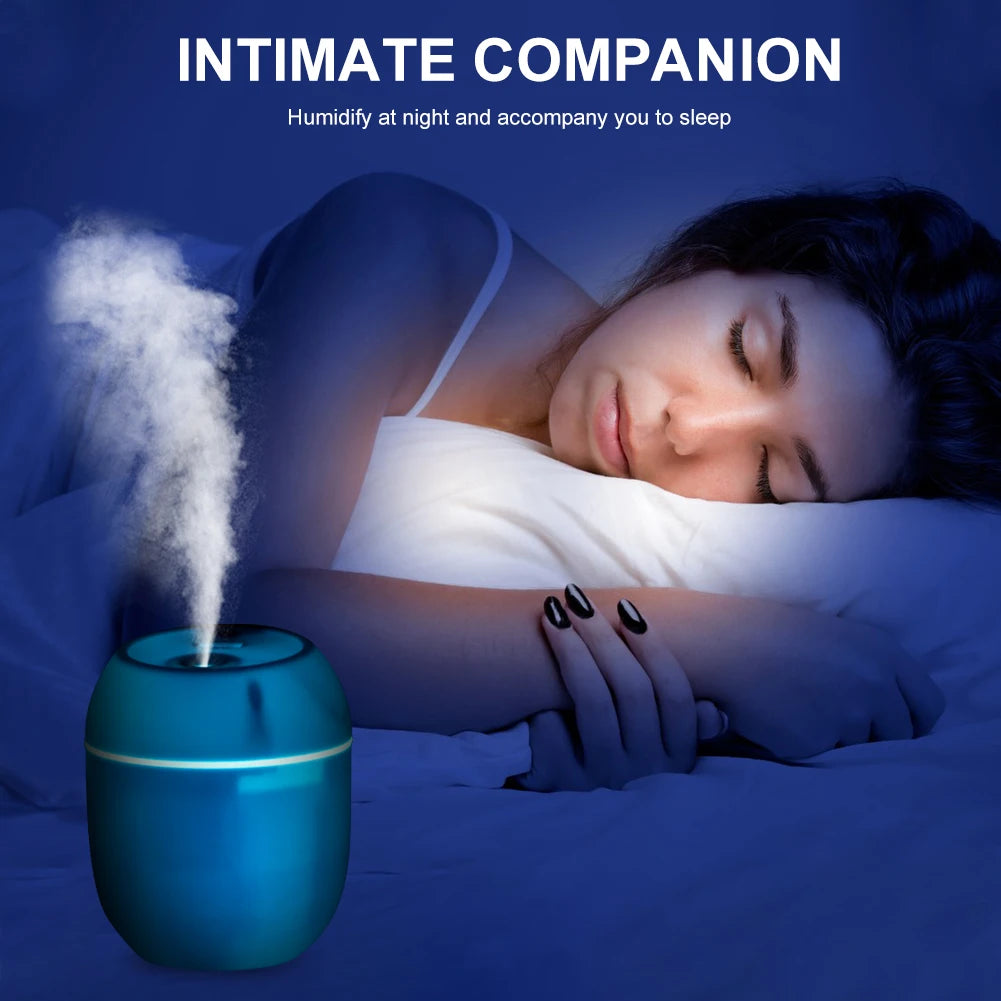 Desktop Humidifier With Colorful Ambient