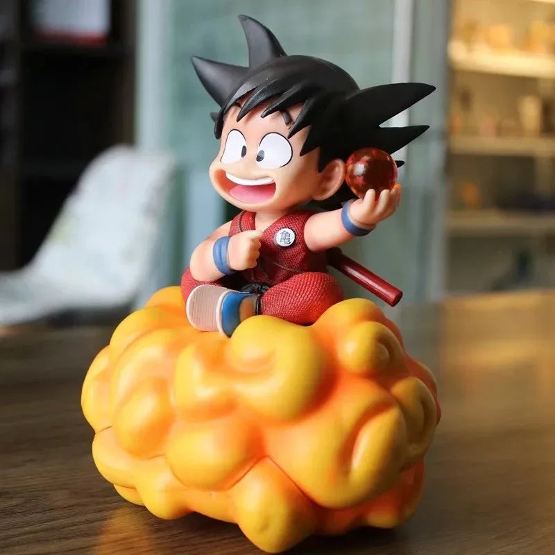 Dragon Ball Anime Figure - Sun Goku Collectible PVC Model by Bandai | Finished Goods for Ages 14+