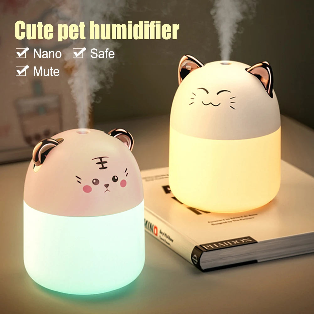 Desktop Humidifier With Colorful Ambient