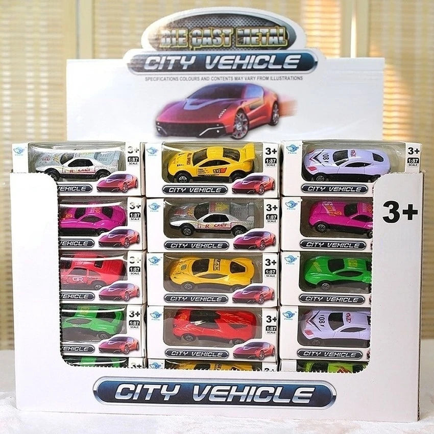 36pcsAlloy Car Model Diecast Toy