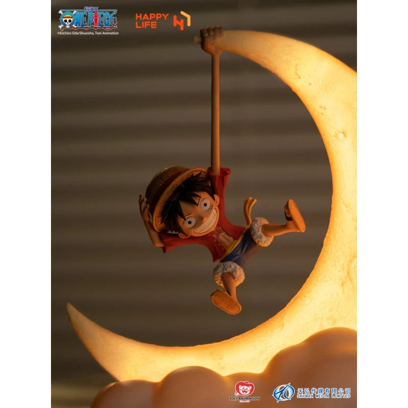 One piece Monkey D. Luffy Lala Lamp Eye Protection Night Light Joining Gift Gift Genuine Anime Peripheral Birthday Gift