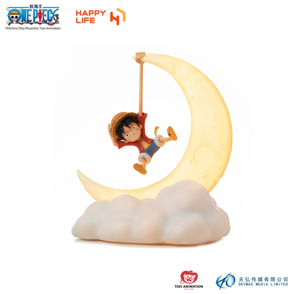 One piece Monkey D. Luffy Lala Lamp Eye Protection Night Light Joining Gift Gift Genuine Anime Peripheral Birthday Gift