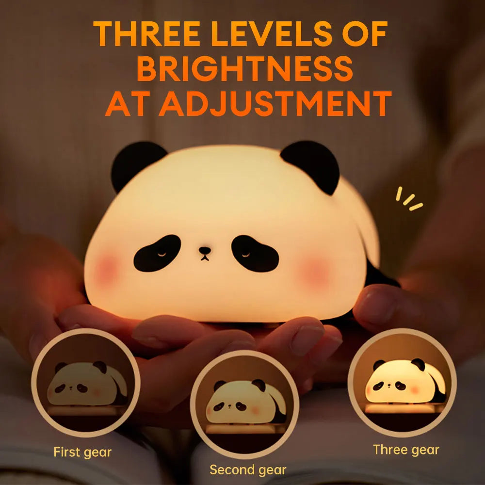 LED Night Lights Cute Panda Lamp