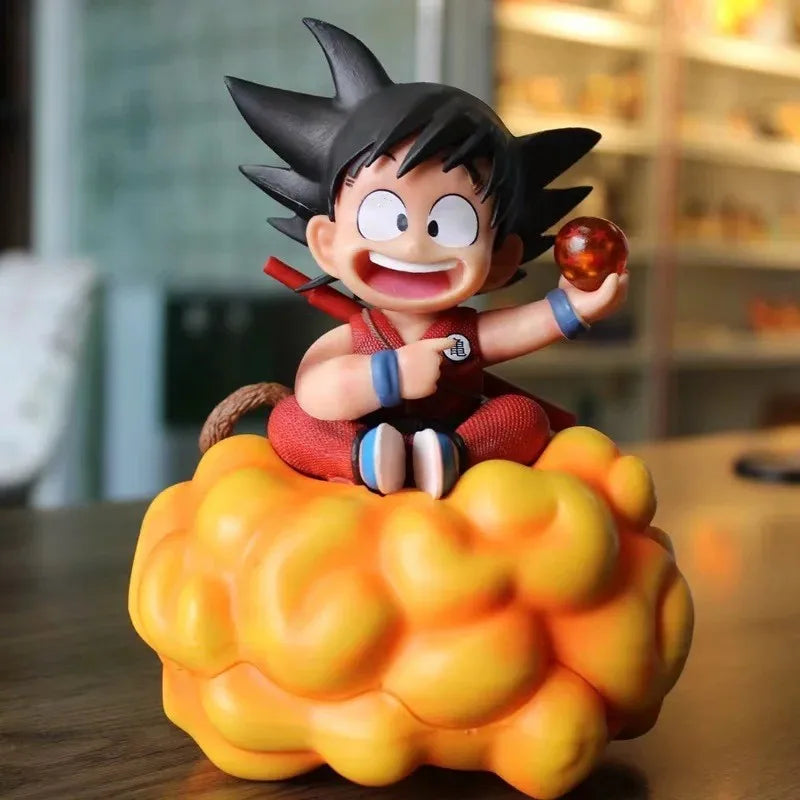 Dragon Ball Anime Figure - Sun Goku Collectible PVC Model by Bandai | Finished Goods for Ages 14+