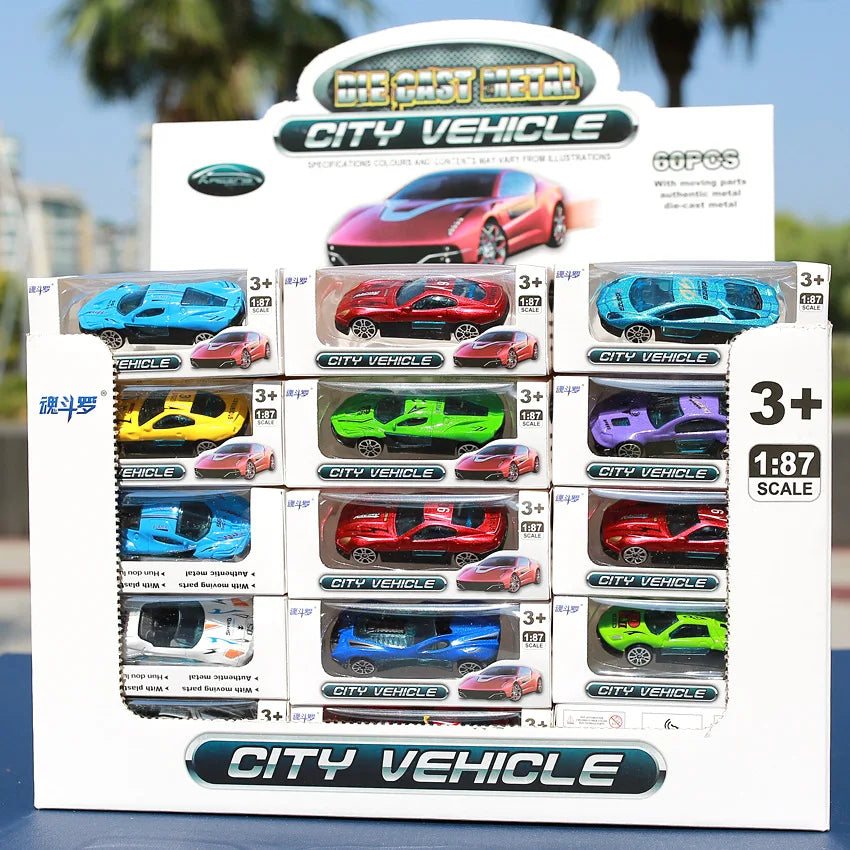 36pcsAlloy Car Model Diecast Toy