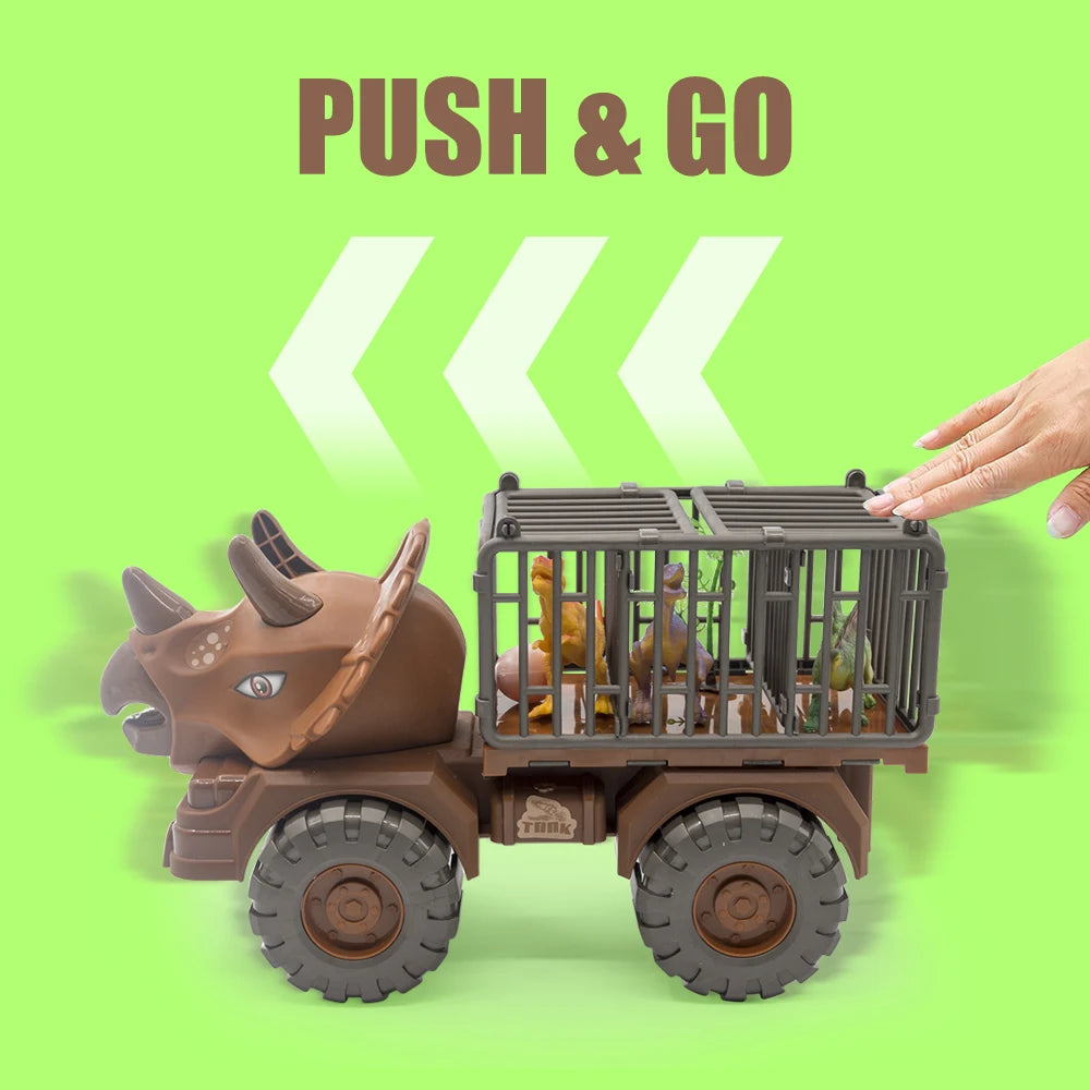 Boys Car Toys Dinosaur Truck