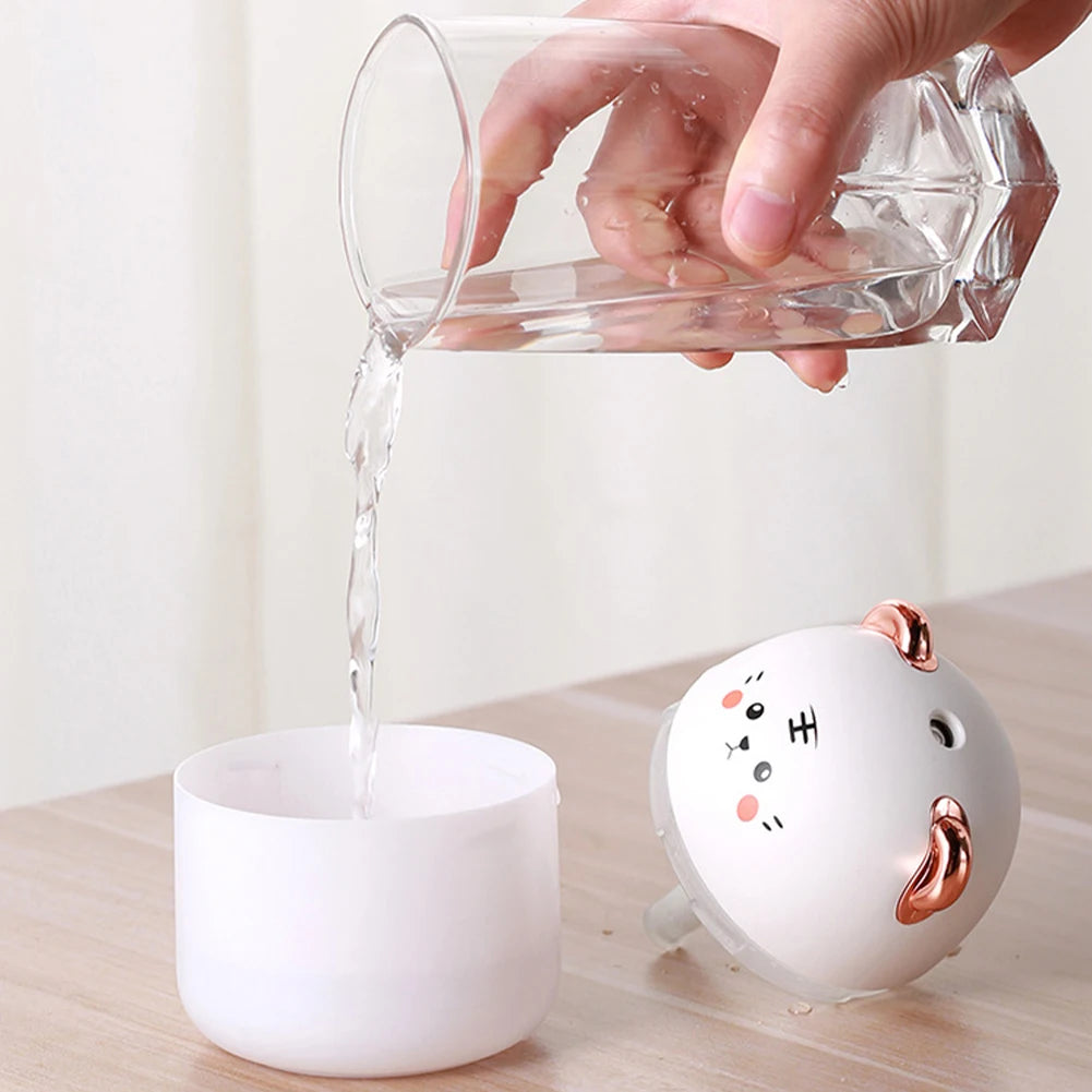 Desktop Humidifier With Colorful Ambient