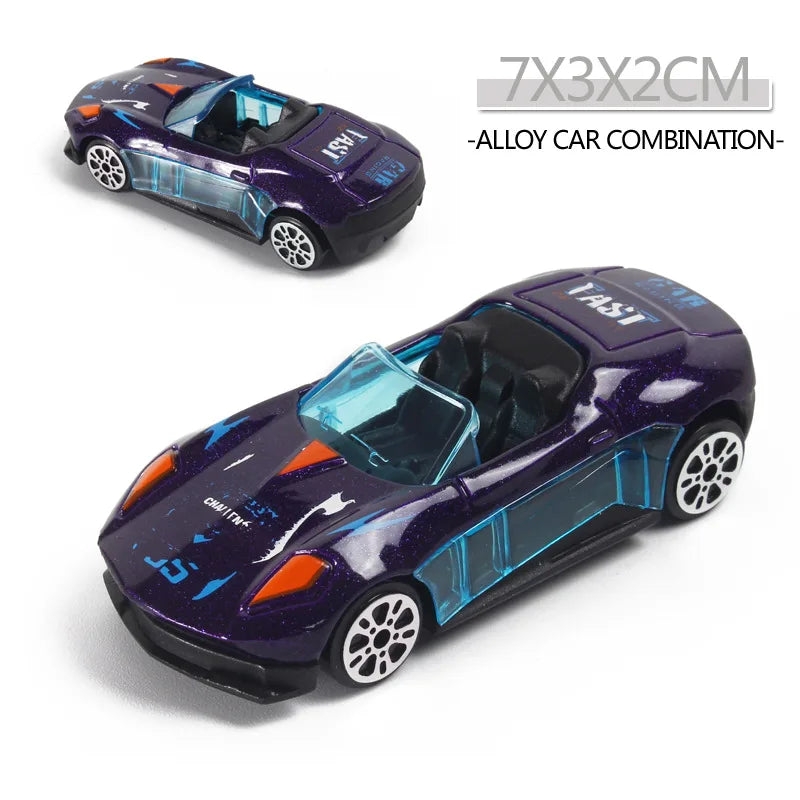 36pcsAlloy Car Model Diecast Toy