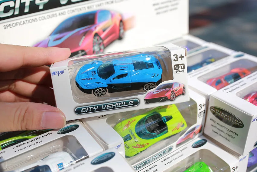 36pcsAlloy Car Model Diecast Toy