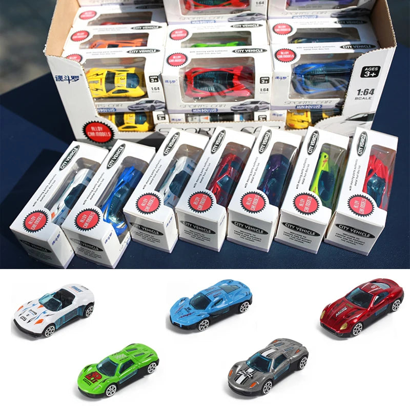 36pcsAlloy Car Model Diecast Toy