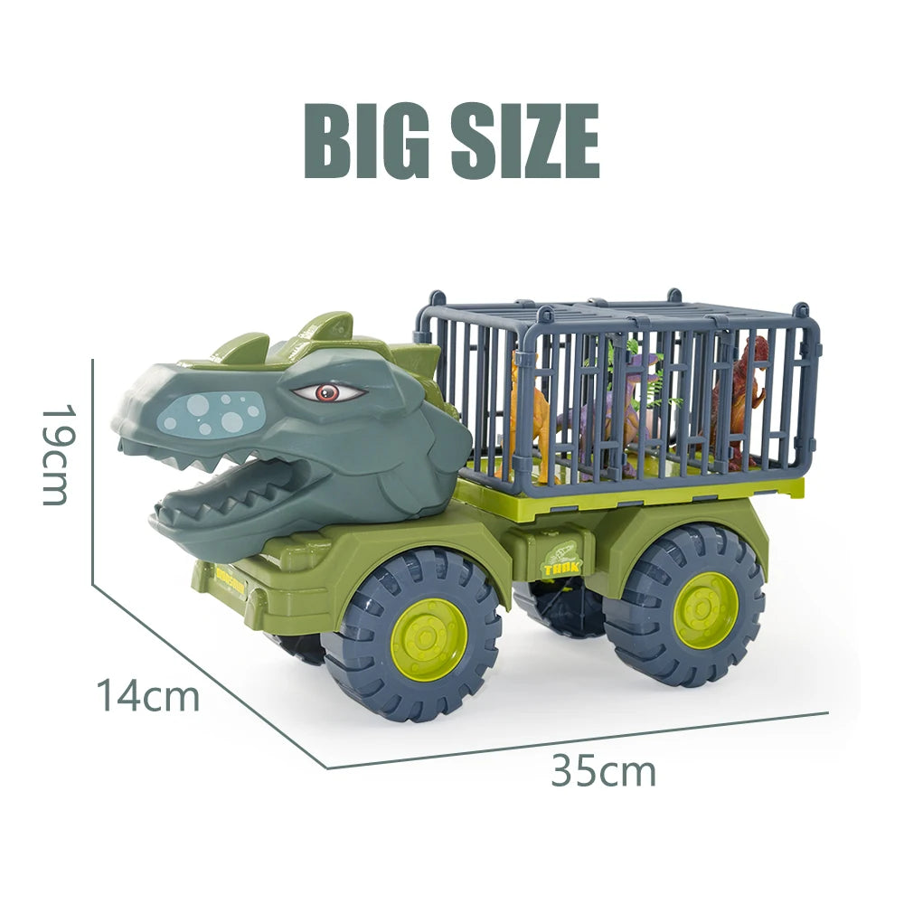 Boys Car Toys Dinosaur Truck