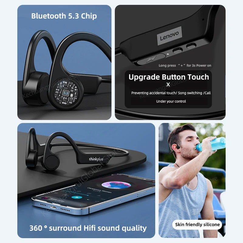 Bone Conduction Bluetooth Headphone