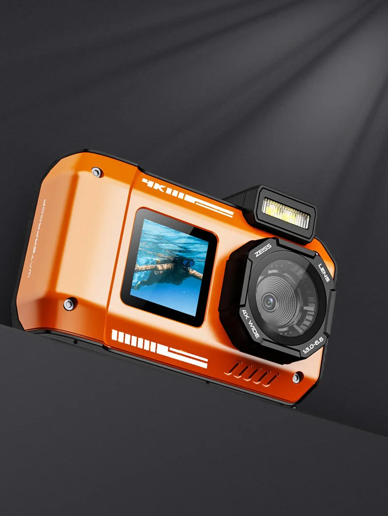 1 Waterproof camera D50 dual screen