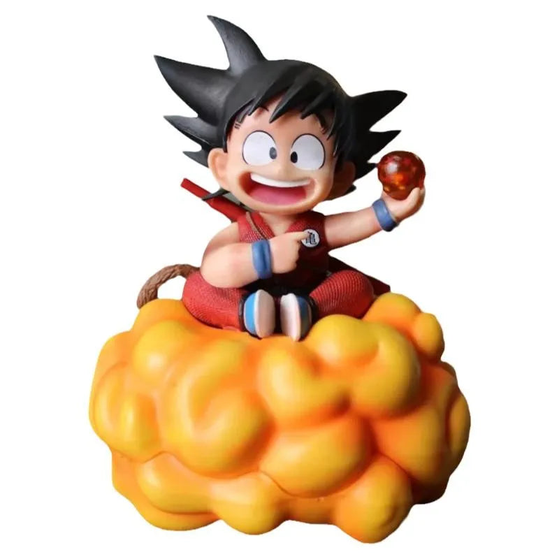 Dragon Ball Anime Figure - Sun Goku Collectible PVC Model by Bandai | Finished Goods for Ages 14+