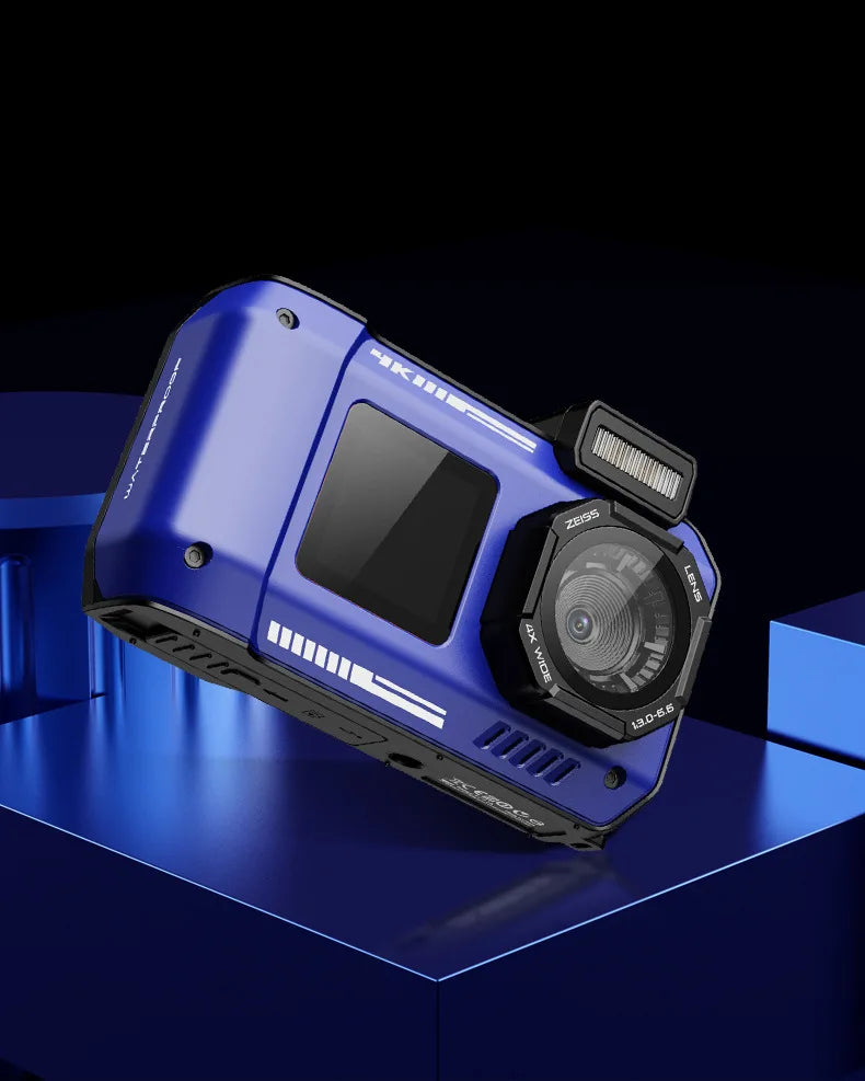 1 Waterproof camera D50 dual screen